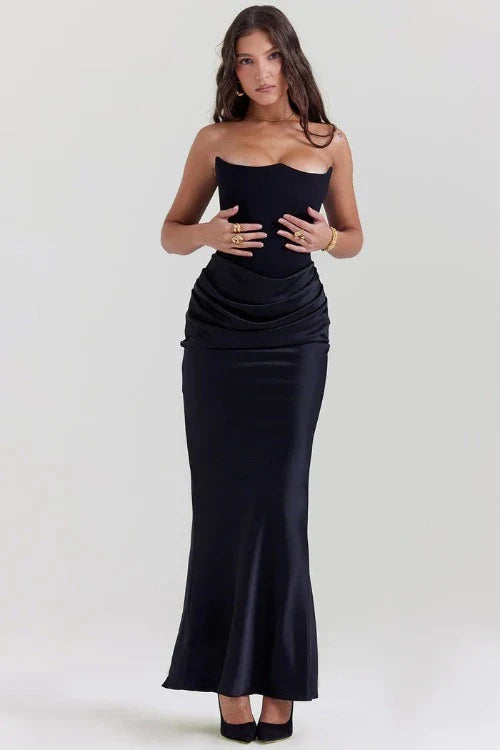 Vera™ | Robe à épaules dénudées sans bretelles