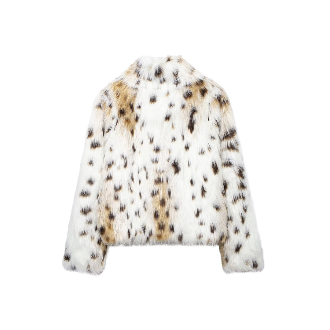 SERENZA™ |VESTE POLAIRE LÉOPARD