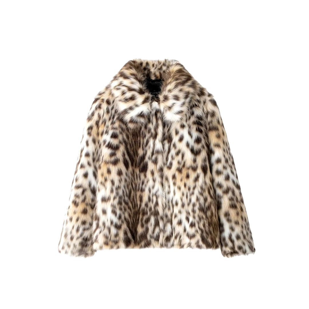 SERENZA™ |VESTE POLAIRE LÉOPARD