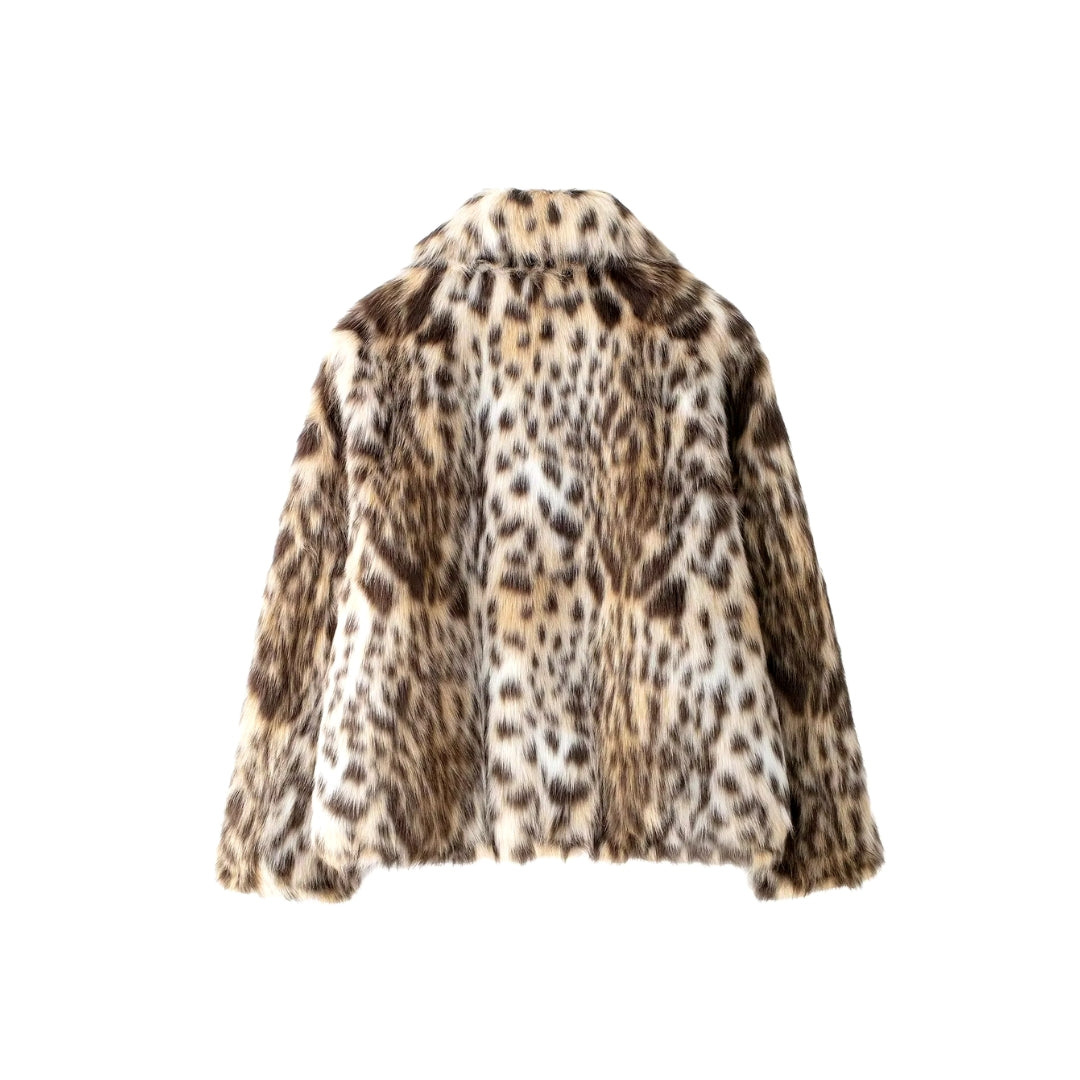SERENZA™ |VESTE POLAIRE LÉOPARD