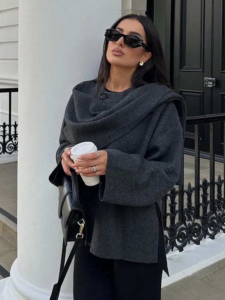 Alice™ | Manteau écharpe élégant