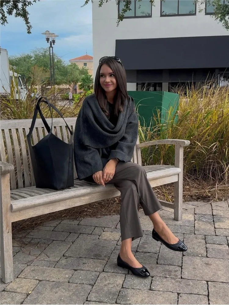 Alice™ | Manteau écharpe élégant