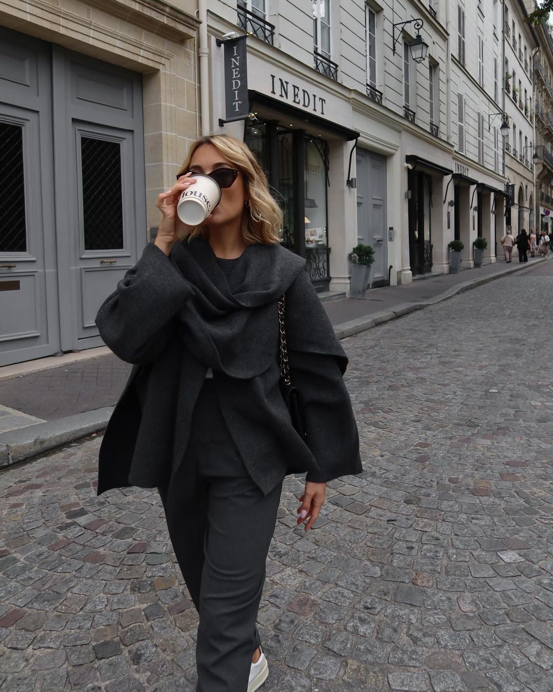 Alice™ | Manteau écharpe élégant