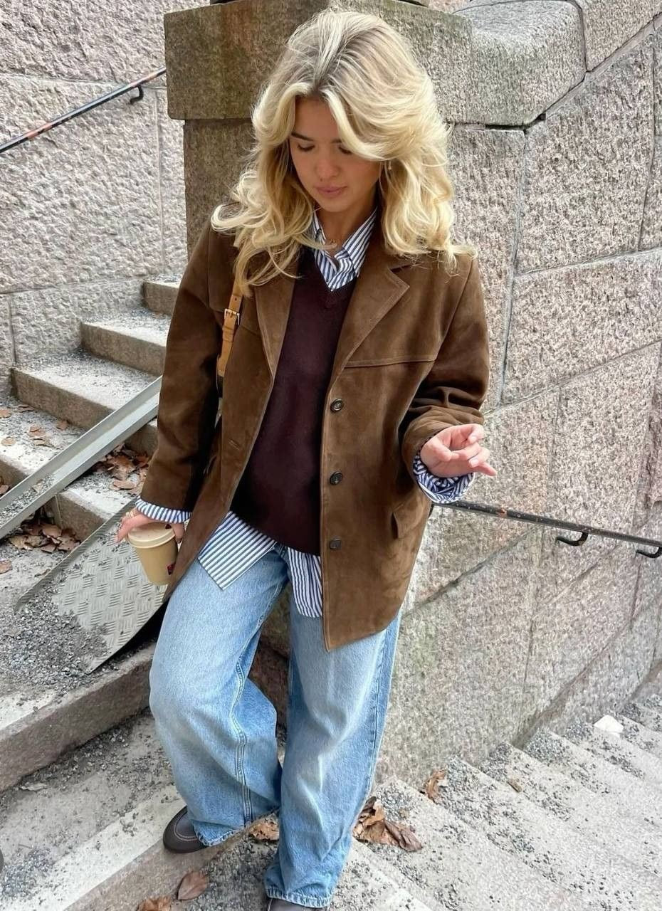 Léa™ | Veste en daim