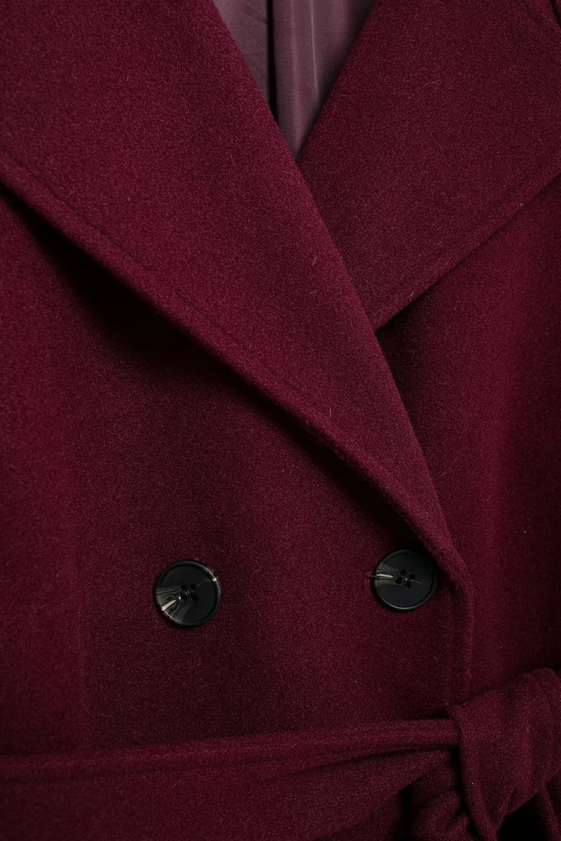 Romee™ | mante bordeaux élégant