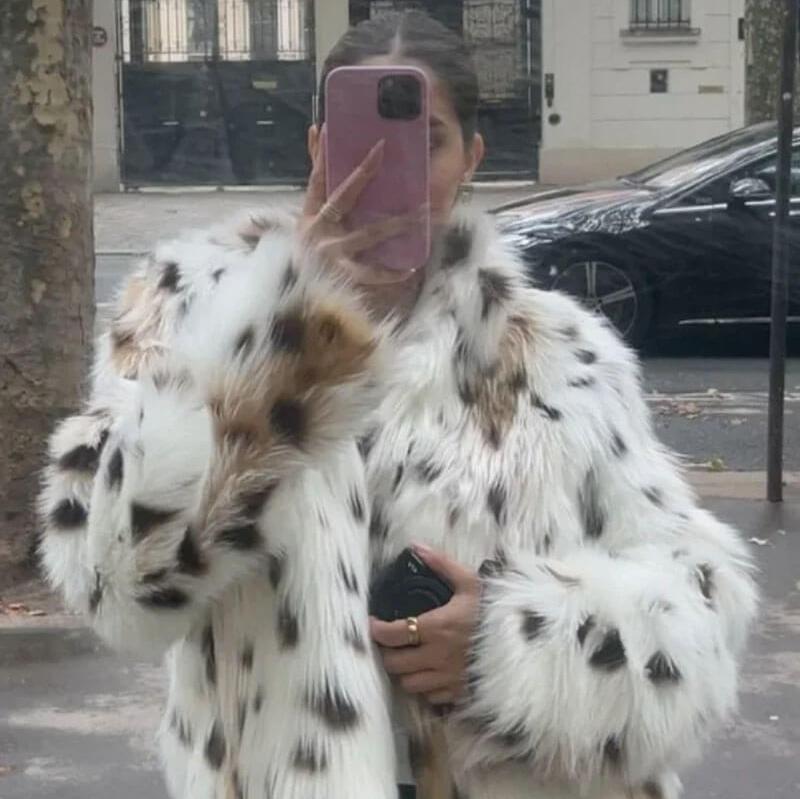 SERENZA™ |VESTE POLAIRE LÉOPARD