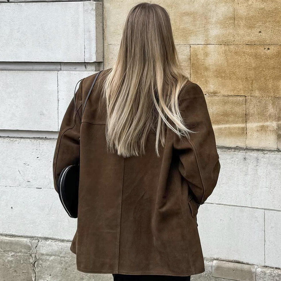 Léa™ | Veste en daim