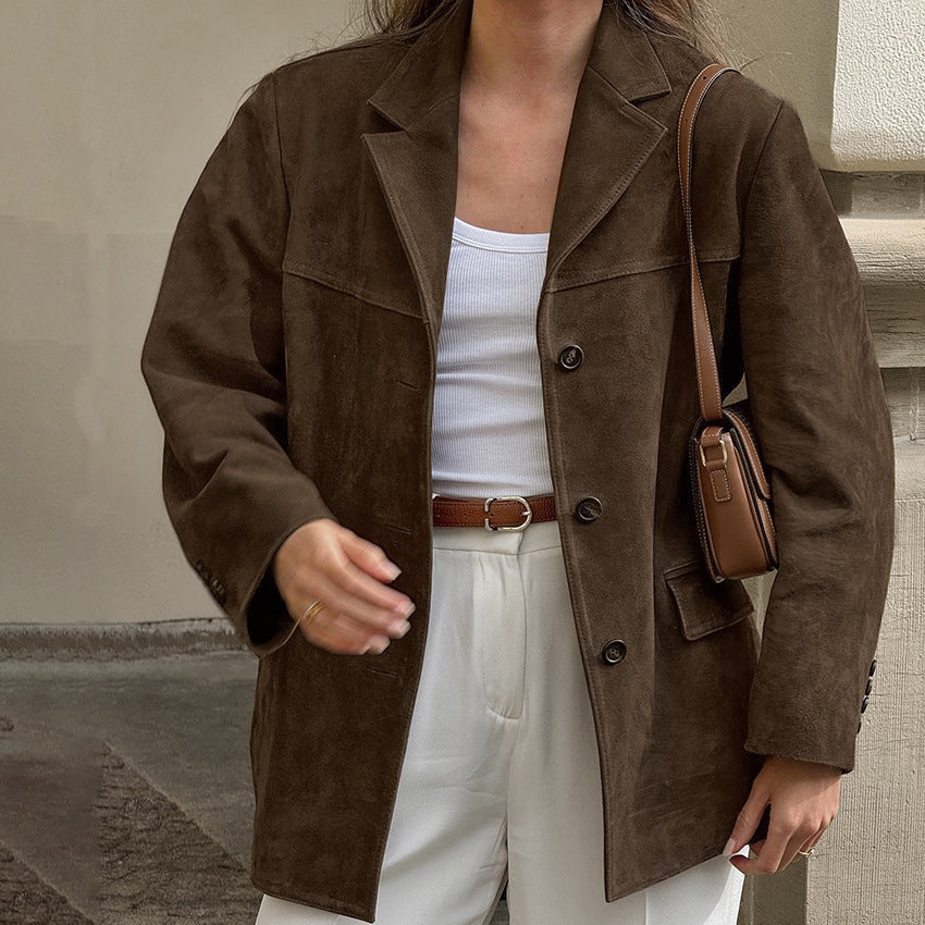 Léa™ | Veste en daim