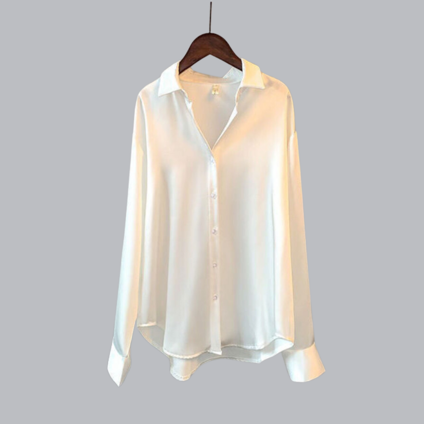 Irene™ | Chemisier de classe en satin de haute qualité