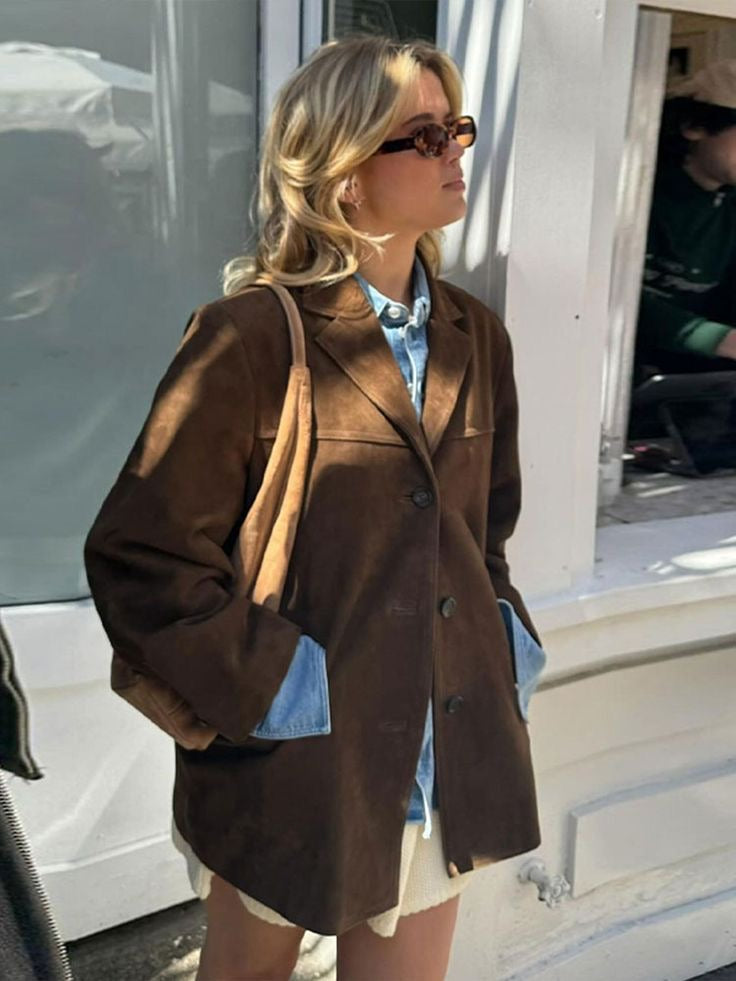 Léa™ | Veste en daim