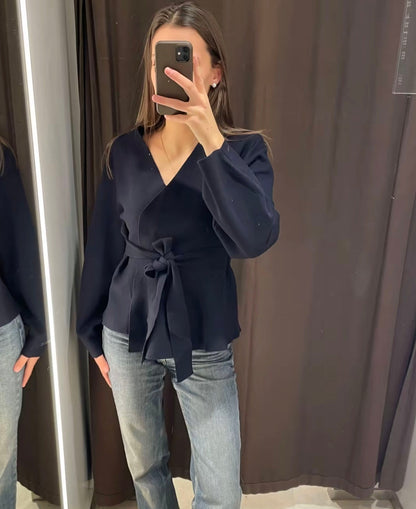 Mauve™ | Cardigan tricoté