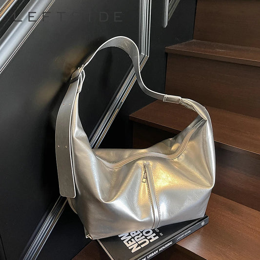Livia™ | Grands sacs à bandoulière coréens gauche