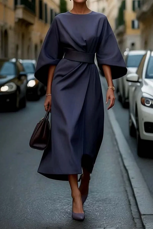 Salomé™ | Robe à manches lanternes
