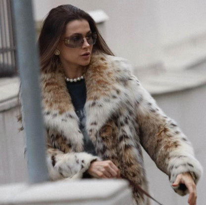 SERENZA™ |VESTE POLAIRE LÉOPARD