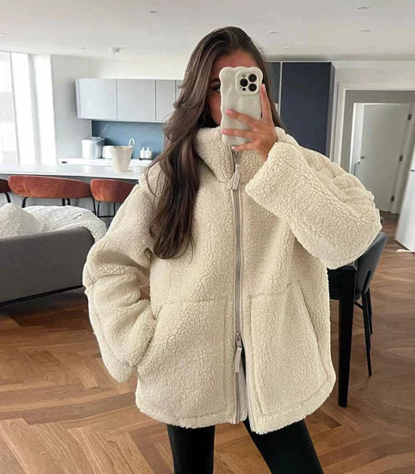 Juliette™ | Veste polaire en peluche
