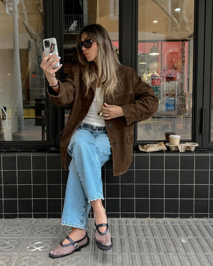 Léa™ | Veste en daim